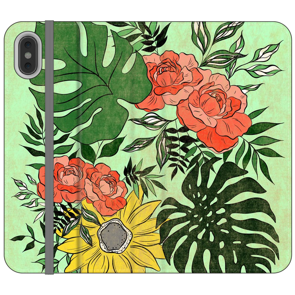 Plant Collage WALLET Phone Case