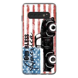 God Bless America Truck FLEX Phone Case