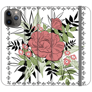 Peony Bouquet WALLET Phone Case