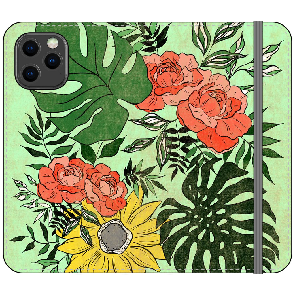 Plant Collage WALLET Phone Case