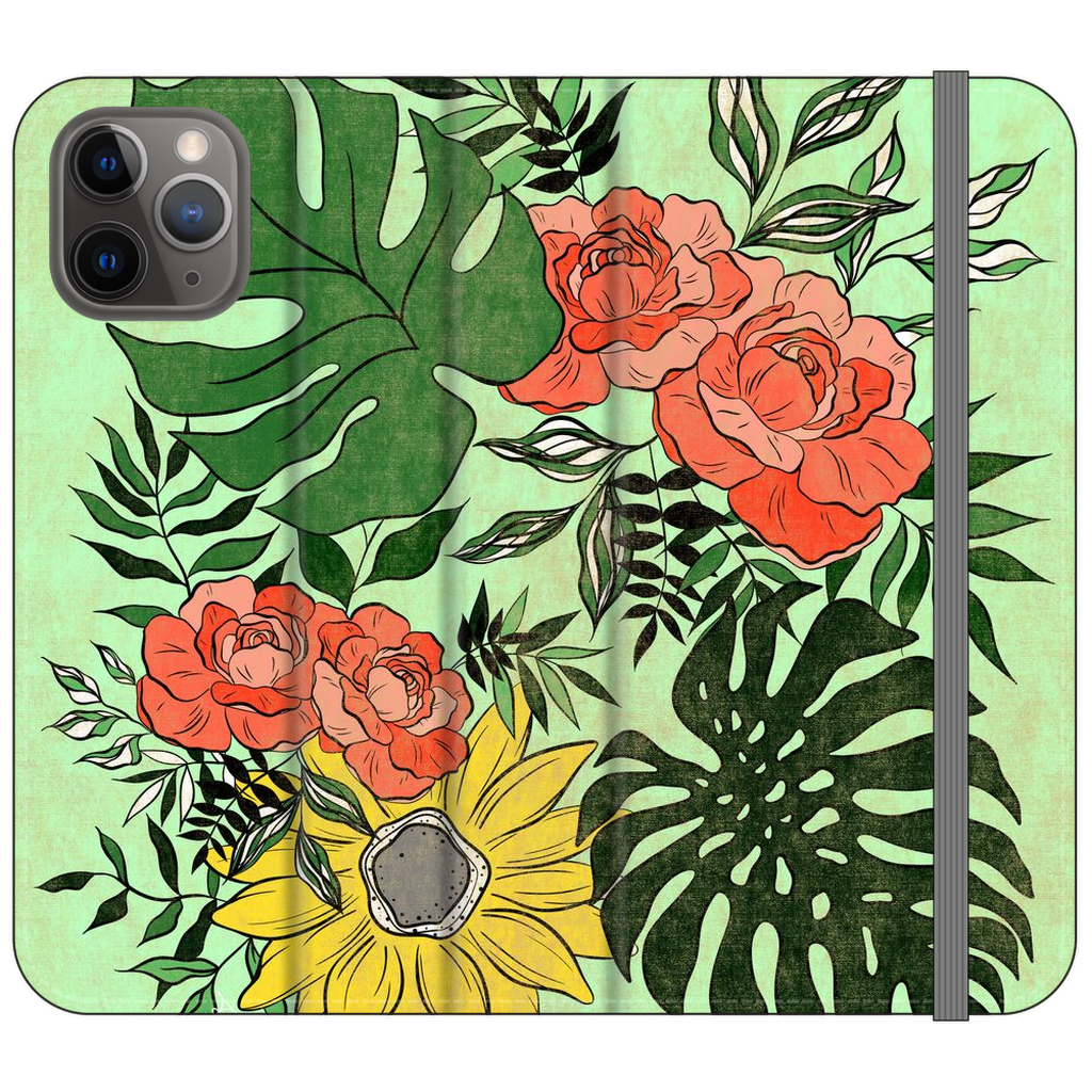 Plant Collage WALLET Phone Case