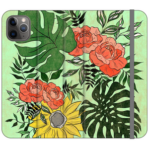 Plant Collage WALLET Phone Case