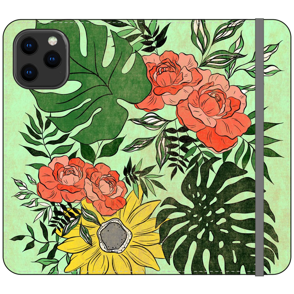 Plant Collage WALLET Phone Case