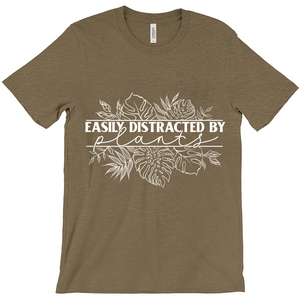 Easily Distracted by Plants T-Shirt (Adult)