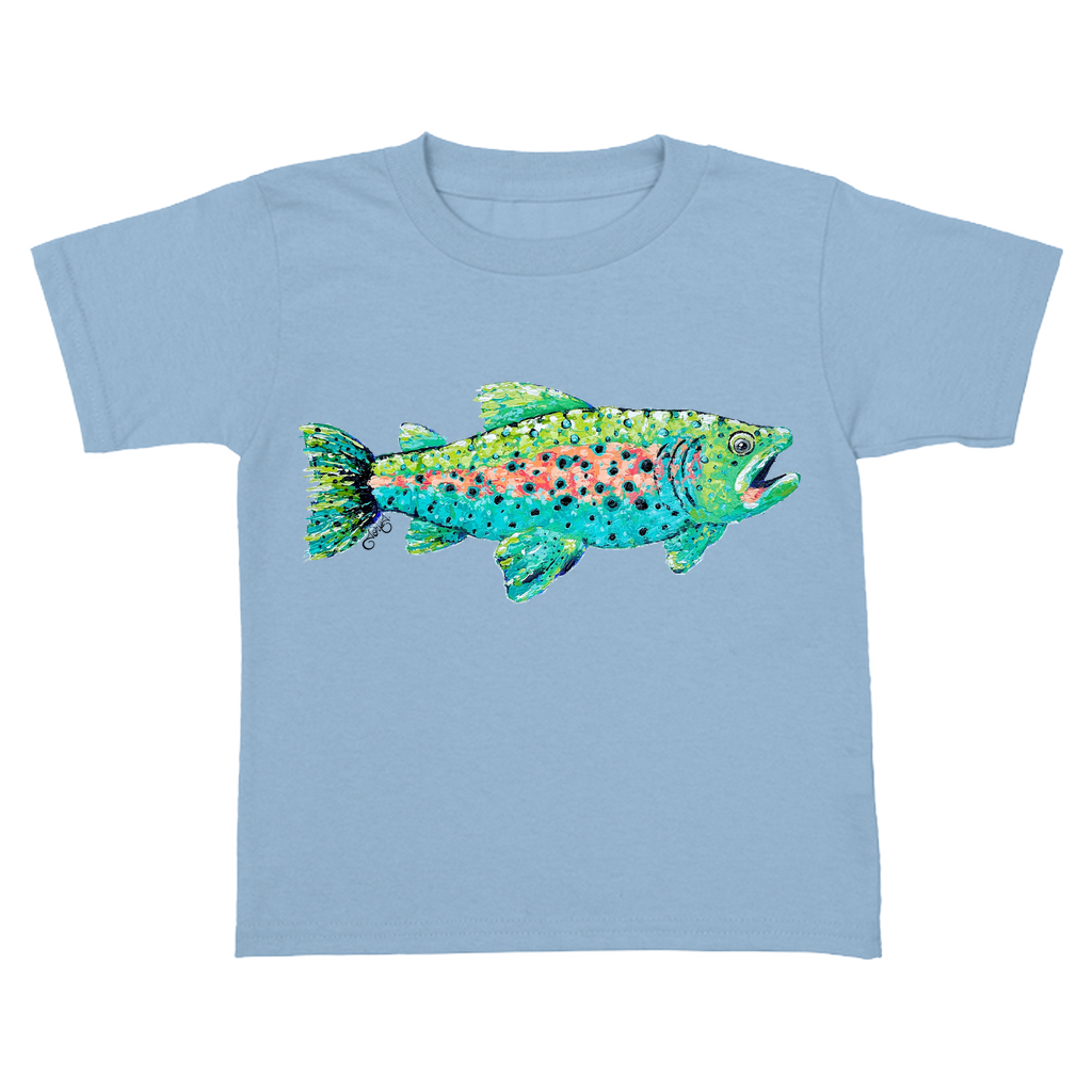 Trout Canvas T-Shirt (Toddler)