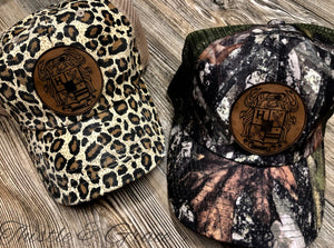 Leather Patch Hats