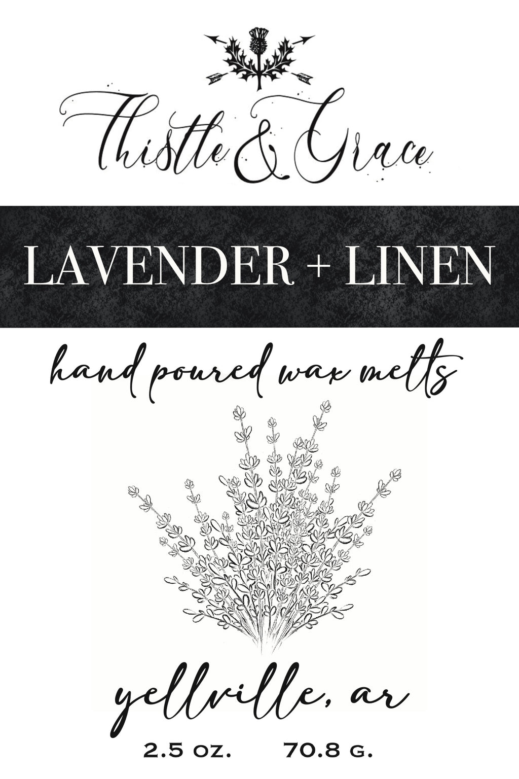 Lavender + Linen Wax Melts