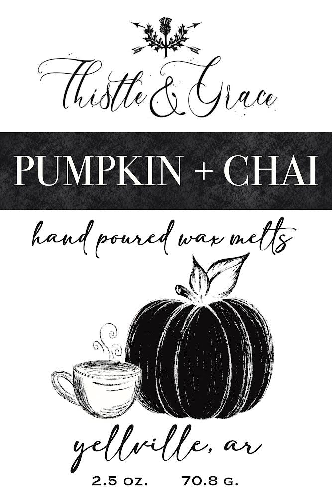 Pumpkin + Chai Wax Melts