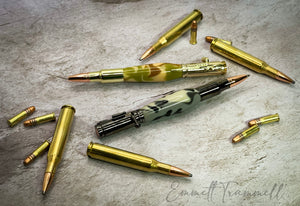 Custom Camo Bolt Action Pens