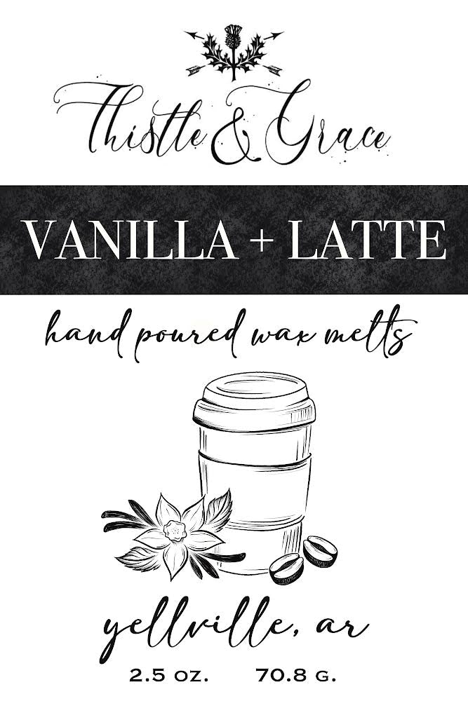 Vanilla + Latte Wax Melts