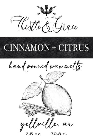 Cinnamon + Citrus Wax Melts