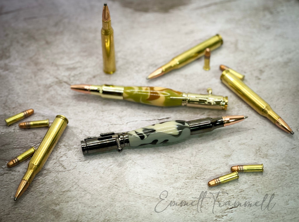 Custom Camo Bolt Action Pens