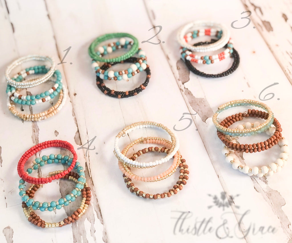 New Spring Bracelet Sets!