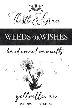 Weeds or Wishes Wax Melts