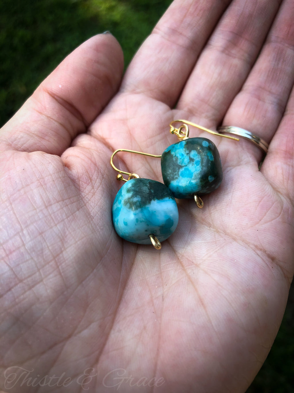 Jasper Stone Earrings