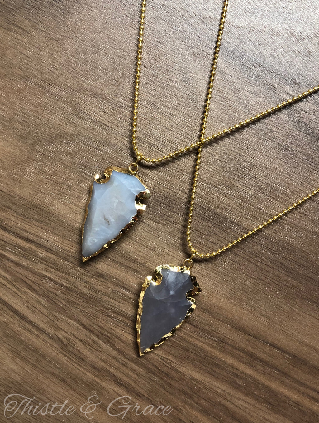 Gold Arrowhead Necklace