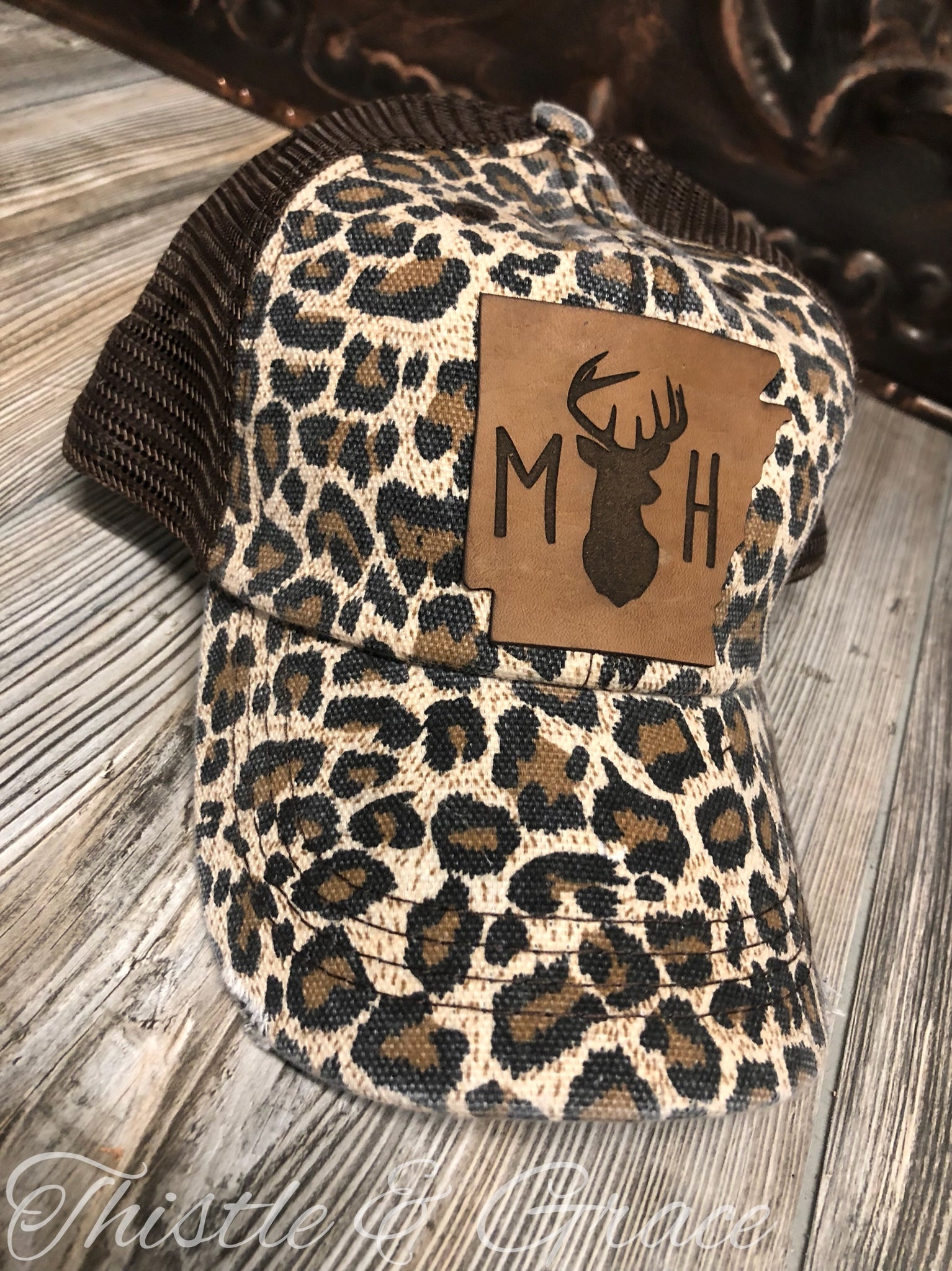 Leather Patch Hats