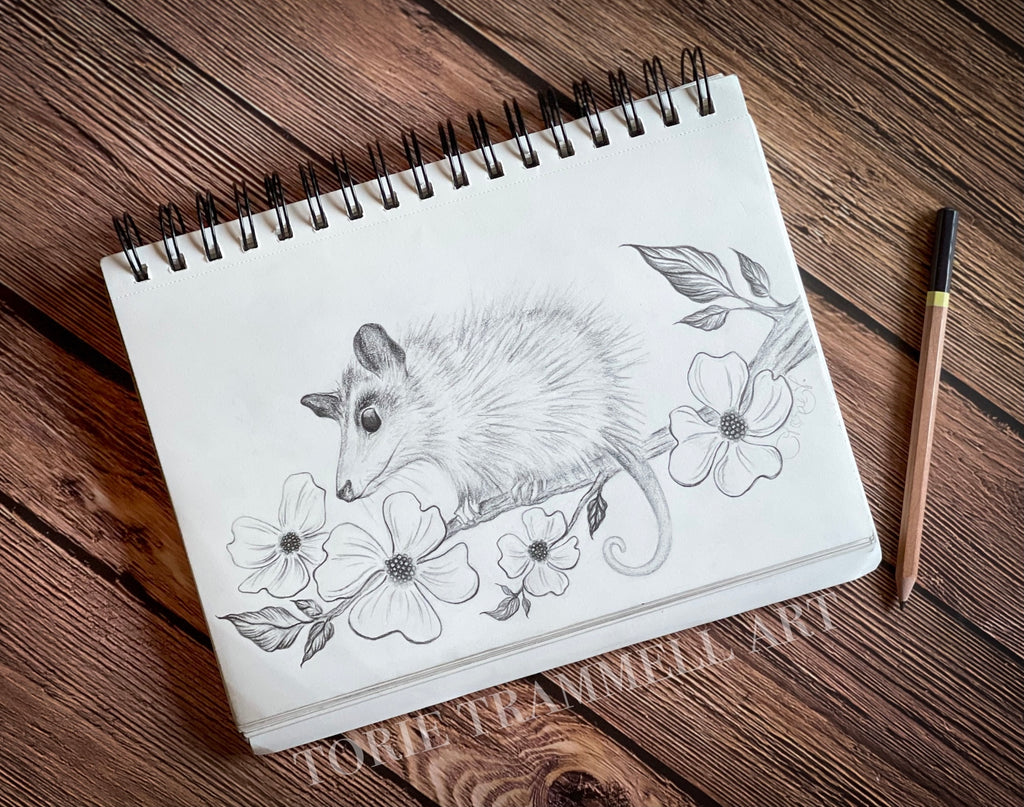 Original -‘Opossum Blossom’