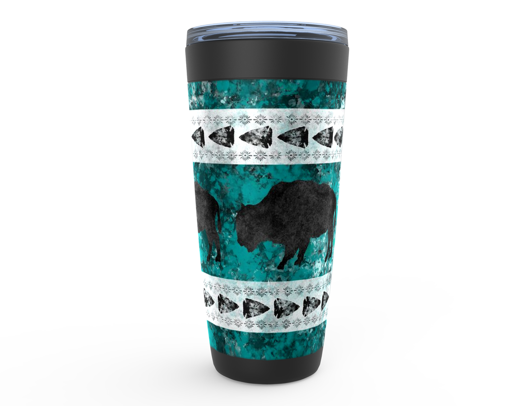 Buffalo Turquoise Viking Tumbler