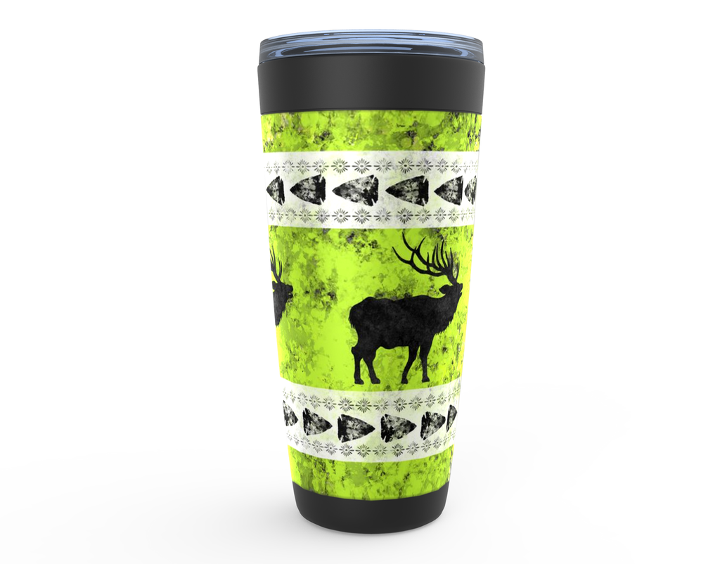 Elk Green Viking Tumbler