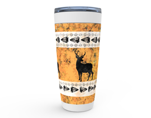 Deer Orange Viking Tumblers