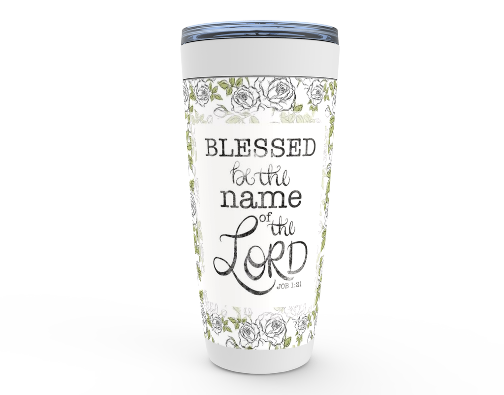 Blessed Be Rose Viking Tumbler