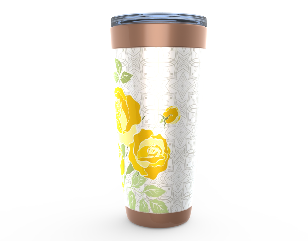 Art Deco Rose Viking Tumbler