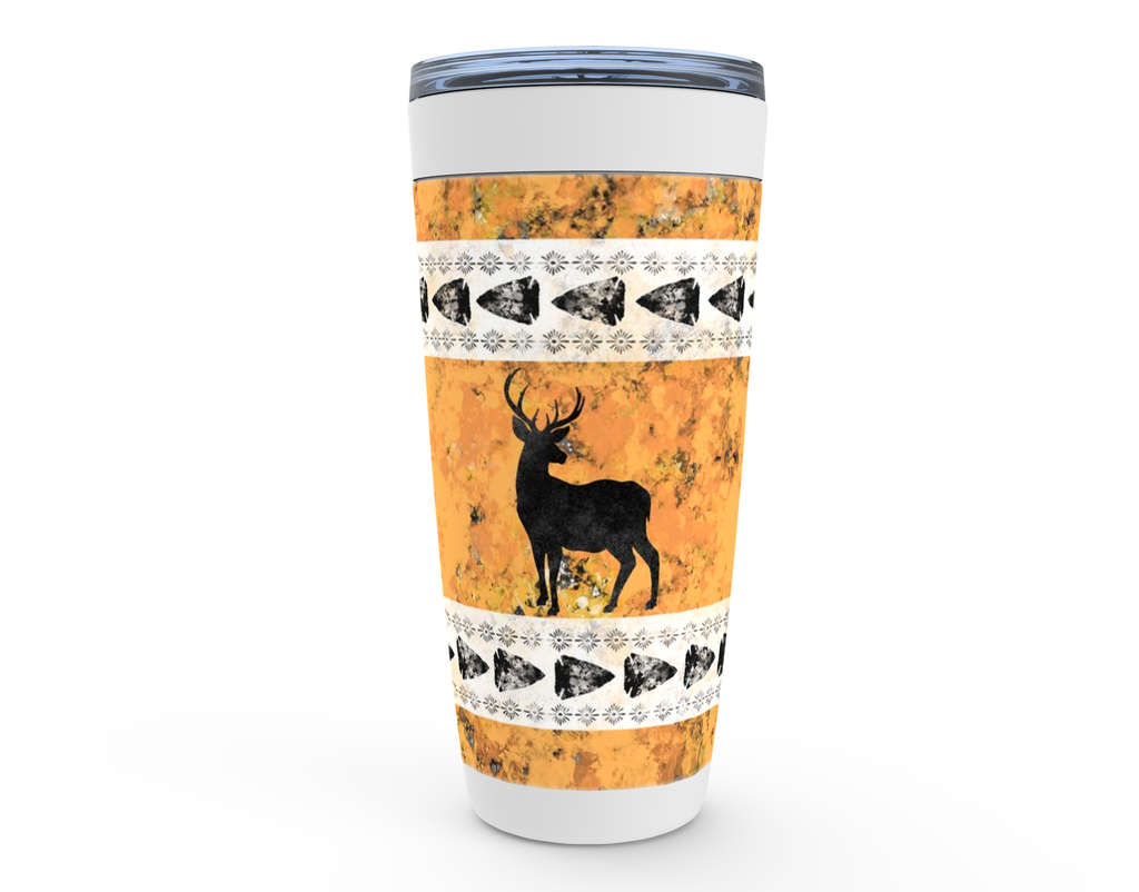 Deer Orange Viking Tumblers