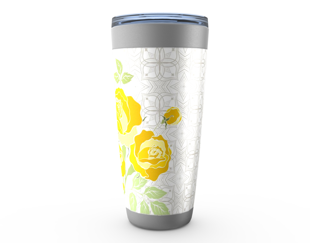 Art Deco Rose Viking Tumbler