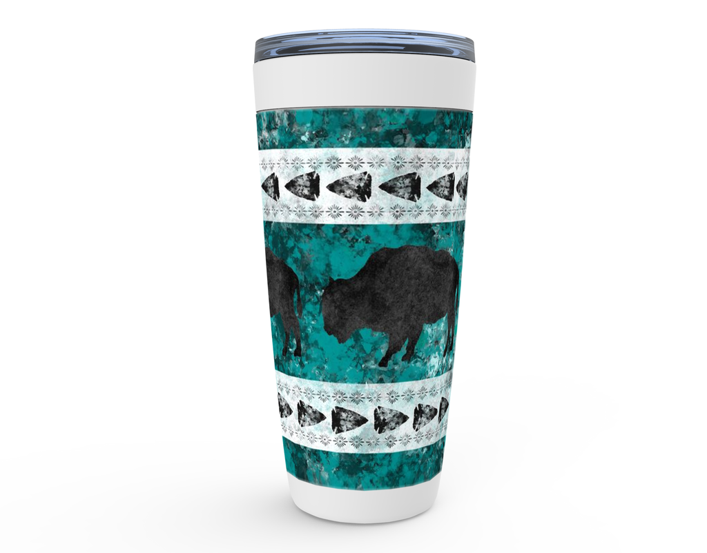 Buffalo Turquoise Viking Tumbler