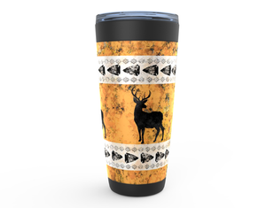 Deer Orange Viking Tumblers