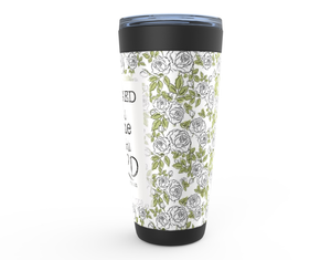 Blessed Be Rose Viking Tumbler