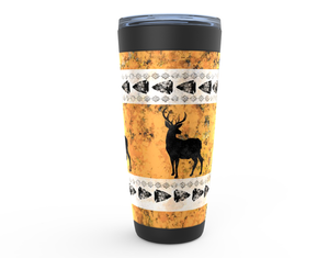 Deer Orange Viking Tumblers