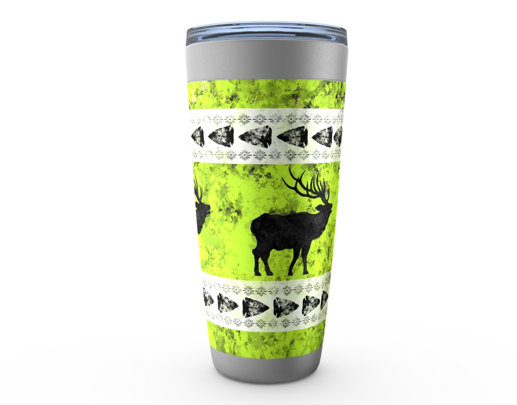 Elk Green Viking Tumbler