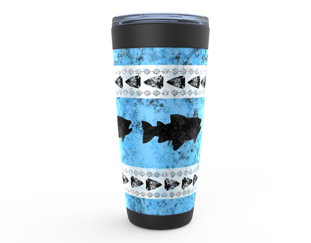 Trout Blue Viking Tumbler