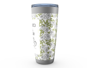 Blessed Be Rose Viking Tumbler