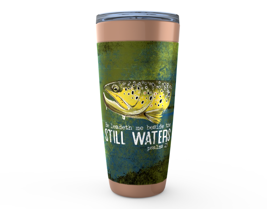 Still Waters Trout Viking Tumbler